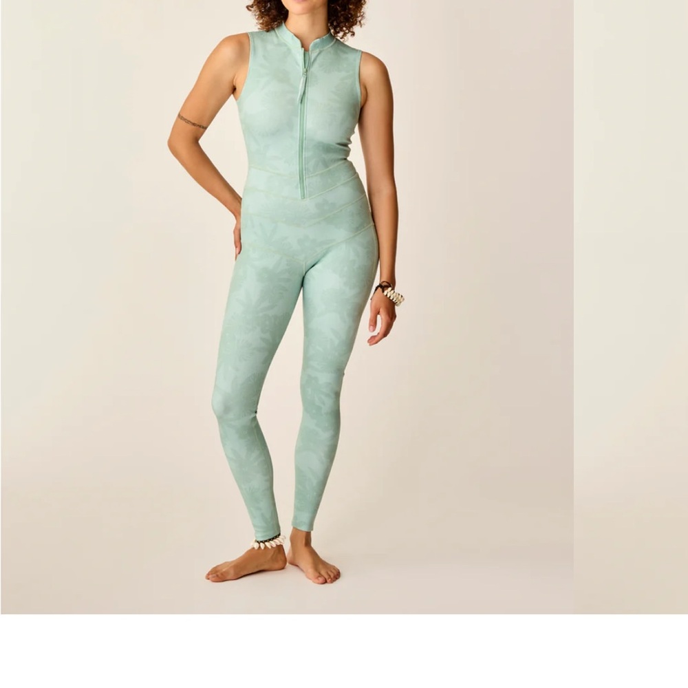 Carve Designs Green Swim long Jane wetsuit